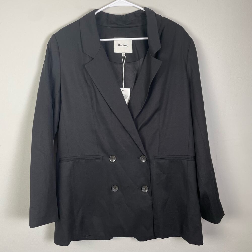 Darling Coast Black‎ Blazer NWT